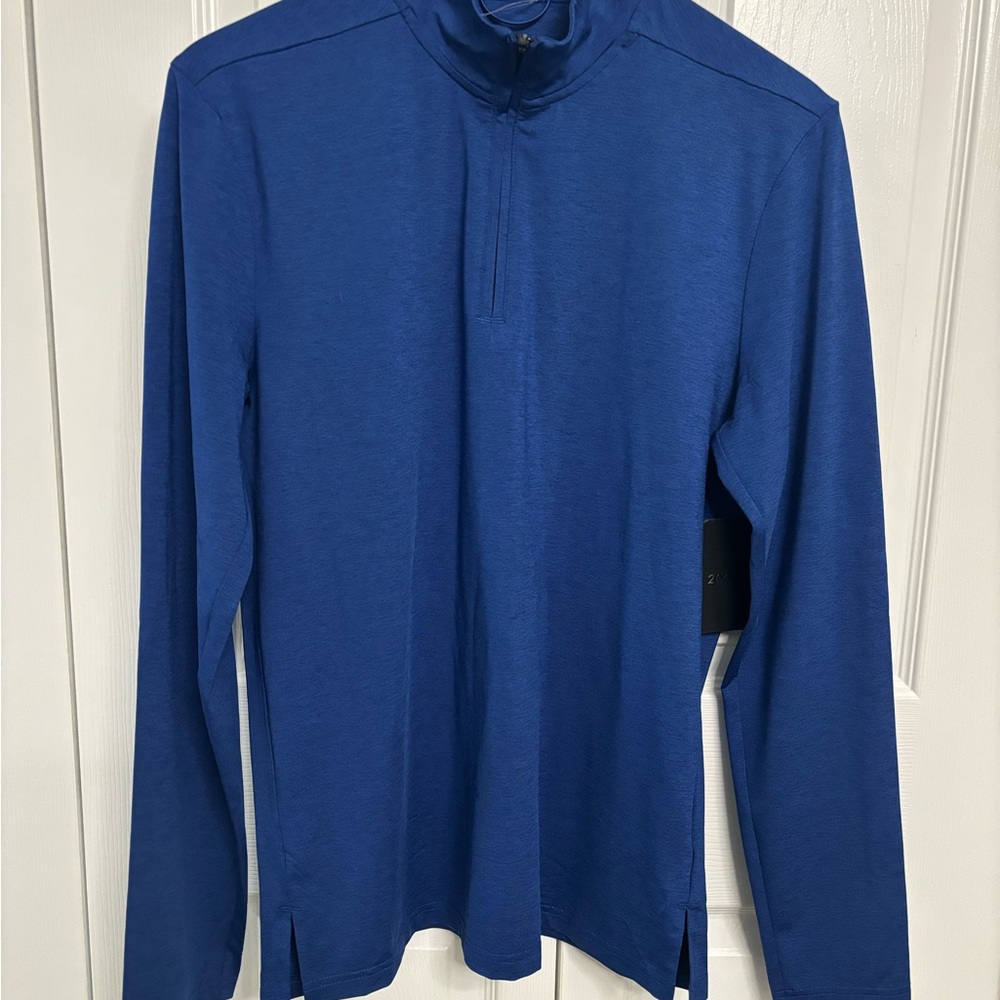 Royal Blue Long Sleeve Men’s Zip up